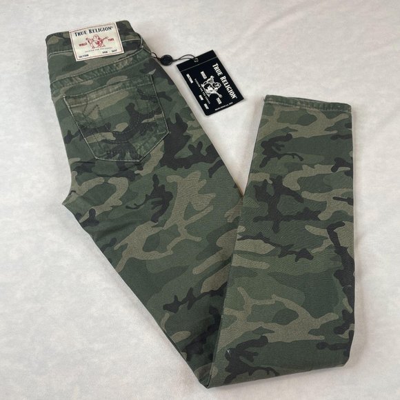 True Religion Women's Halle Camo Skinny Jeans - Picture 5 of 15